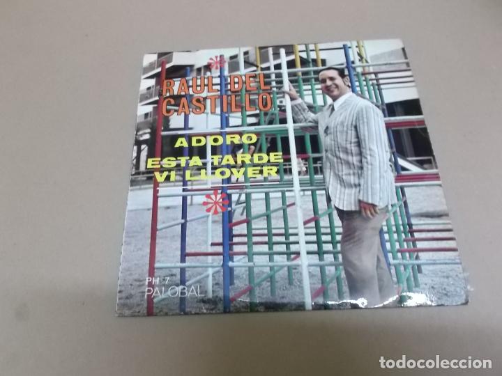 Discos de vinilo: RAUL DEL CASTILLO (SINGLE) ADORO A&Ntilde;O &ndash; 1968 - Foto 1