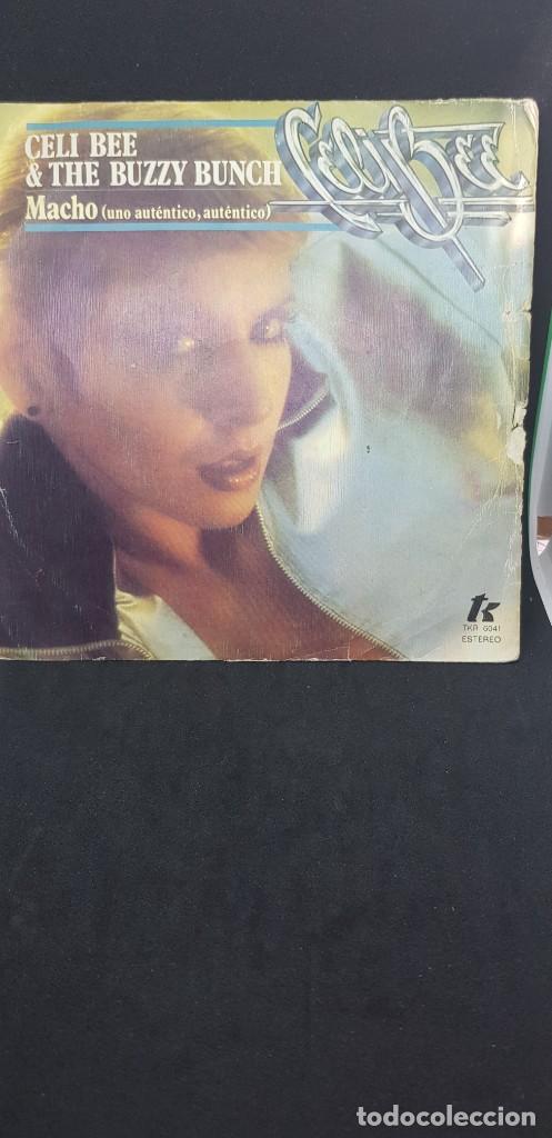 Discos de vinilo: CELI BEE & THE BUZZY BUNCH MACHO 1978 - Foto 1
