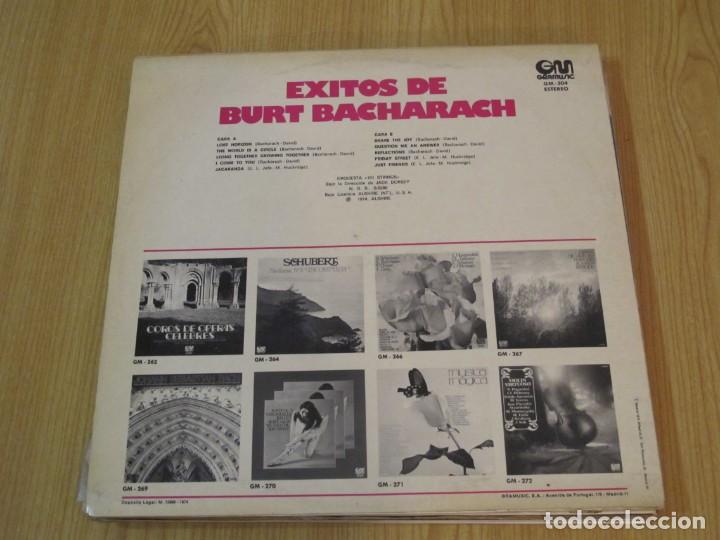 Discos de vinilo: 101 Strings - Exitos De Burt Bacharach - Gramusic GM-304 - 1974 - Foto 2