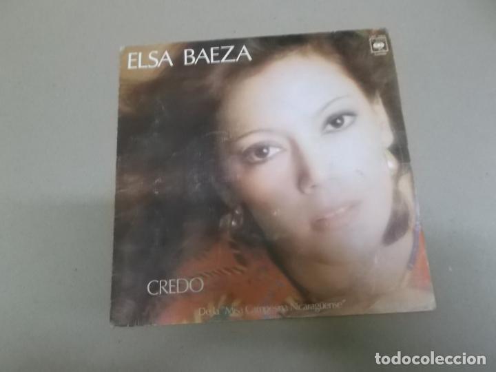 Discos de vinilo: ELSA BAEZA (SINGLE) CREDO A&Ntilde;O &ndash; 1977 - Foto 1
