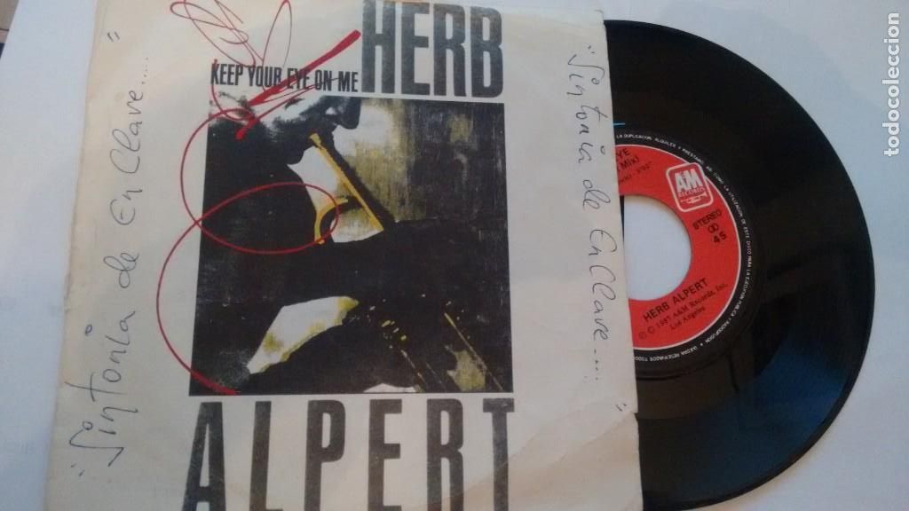 Discos de vinilo: SINGLE ( VINILO) DE  HERB ALPERT A&Ntilde;OS 80 - Foto 1