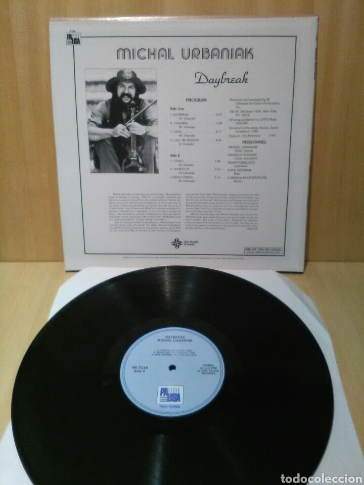 Discos de vinilo: Michal Urbaniak, Daybreak. - Foto 2