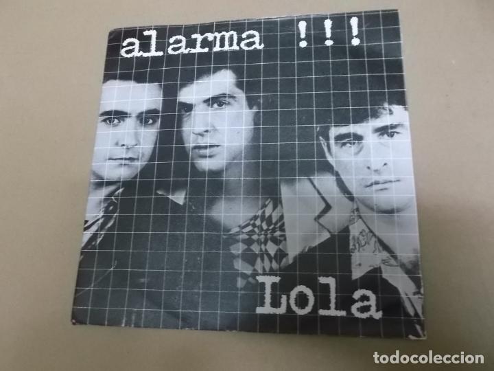 Discos de vinilo: ALARMA (SINGLE) LOLA A&Ntilde;O &ndash; 1984 - Foto 1