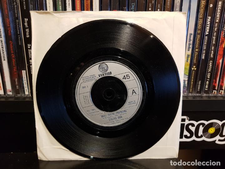 Discos de vinilo: STATUS QUO - WHAT YOURE PROPOSING - Foto 1