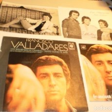 Discos de vinilo: SINGLE LOTE PACO VALLADARES DE LA COMEDIA LAS MARIPOSAS SON LIBRES CBS 1971 (CON DEDICATORIA, LEER). Lote 186154146