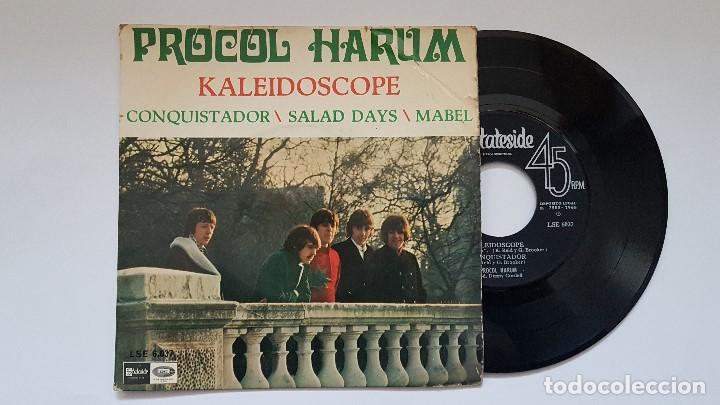 Discos de vinilo: Procol Harum - Ep- Kaleidoscope + 3. año 1.968- editado por Emo-Odeón. Disco muy raro