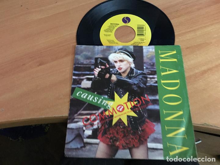 Discos de vinilo: MADONNA (CAUSING A COMMOTION) SINGLE 1987 (EPI03) - Foto 1