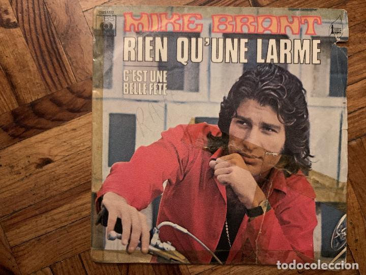 Mike Brant Rien Qu une Larme Sello Cbs Comprar Discos Singles Vinilos De Canci n 