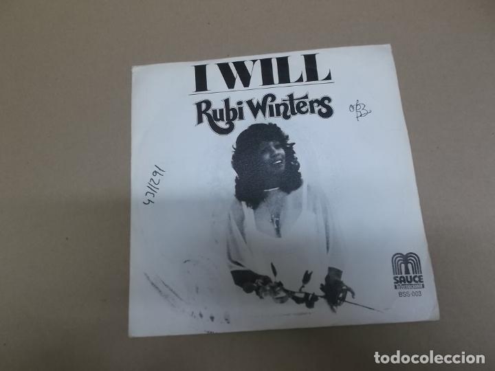 Discos de vinilo: RUBI WINTERS (SINGLE) I WILL A&Ntilde;O &ndash; 1978 - Foto 1