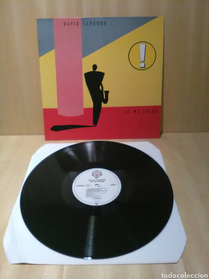 Discos de vinilo: David Sanborn. As we speak. - Foto 1