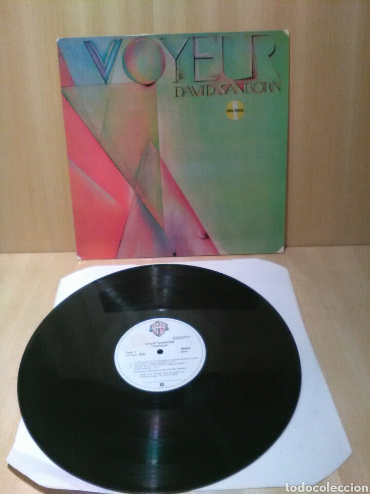 Discos de vinilo: David Sanborn. Voyeur. - Foto 1
