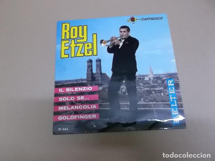 Discos de vinilo: ROY ETZEL (EP) IL SILENZIO A&Ntilde;O &ndash; 1965 - Foto 1