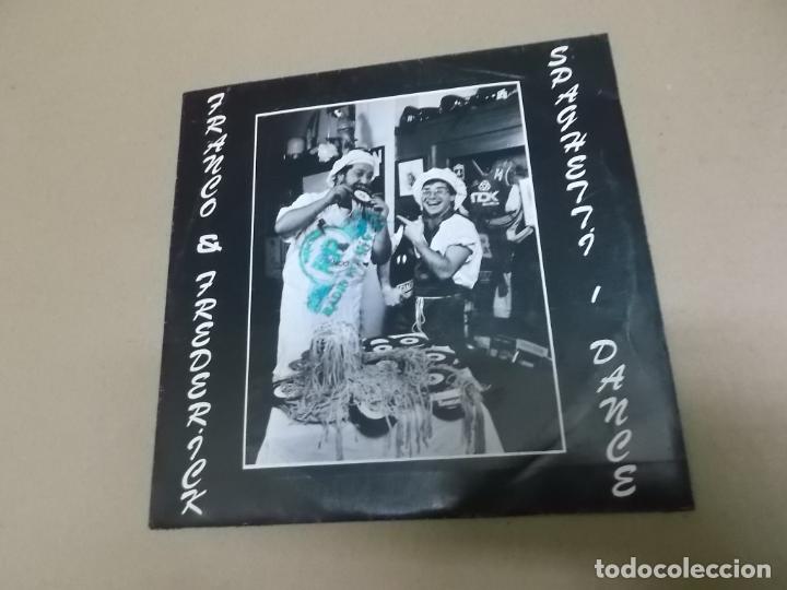 Discos de vinilo: FRANCO & FREDERICK (SINGLE) SPAGHETTI DANCE A&Ntilde;O &ndash; 1987 - PROMOCIONAL - Foto 1