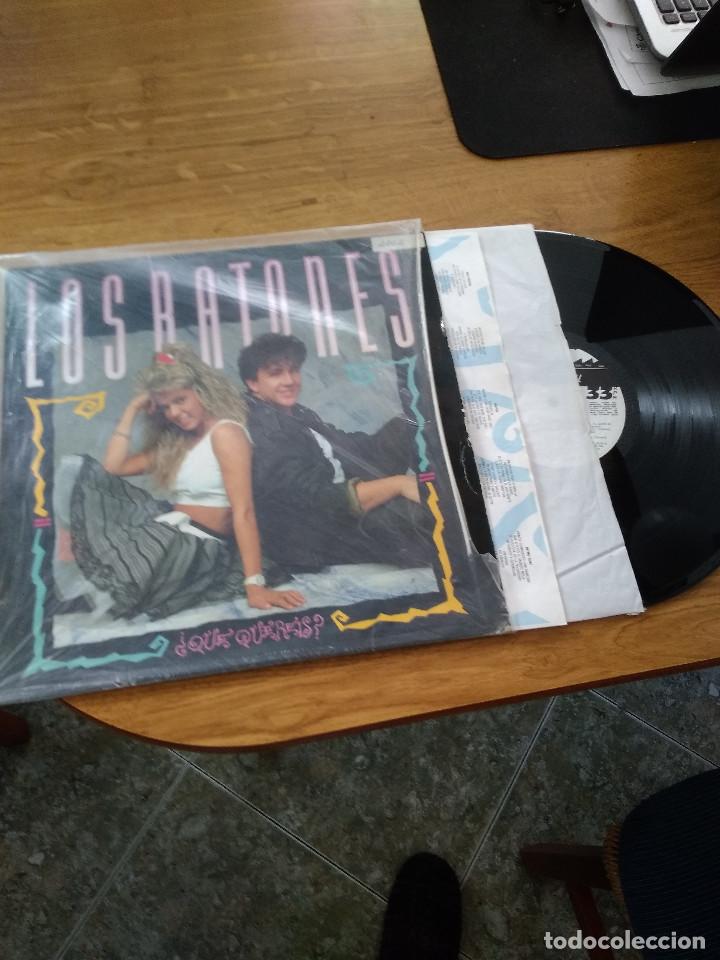 Discos de vinilo: LOS RATONES  &iquest; QU&Eacute; QUEREIS ? - Foto 1