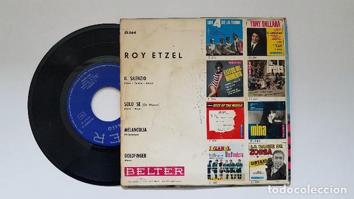 Discos de vinilo: Roy Etzel. Ep. Il silenzio + 3. año 1.965. editado por Belter - Foto 2 - 186224942