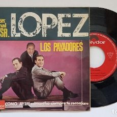 Discos de vinilo: LOS PAYADORES- EP. COMO AYER + 3. AÑO 1.966. EDITADO POR POLYDOR.. Lote 186238818