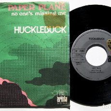 Discos de vinilo: HUCKLEBUCK - PAPER PLANE - SINGLE ARIOLA 1973 BPY