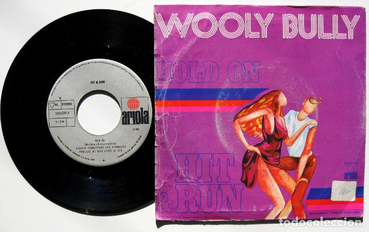 Discos de vinilo: Hit & Run - Wooly Bully - Single Ariola 1979 BPY - Foto 2