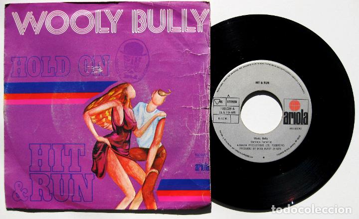 Discos de vinilo: Hit & Run - Wooly Bully - Single Ariola 1979 BPY - Foto 1