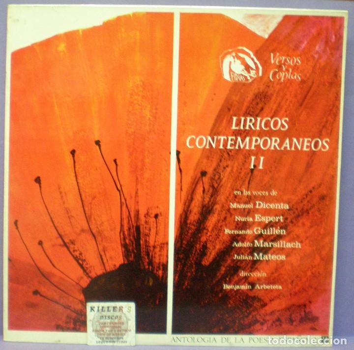 Discos de vinilo: Liricos Contemporaneos II - Versos y Coplas LP