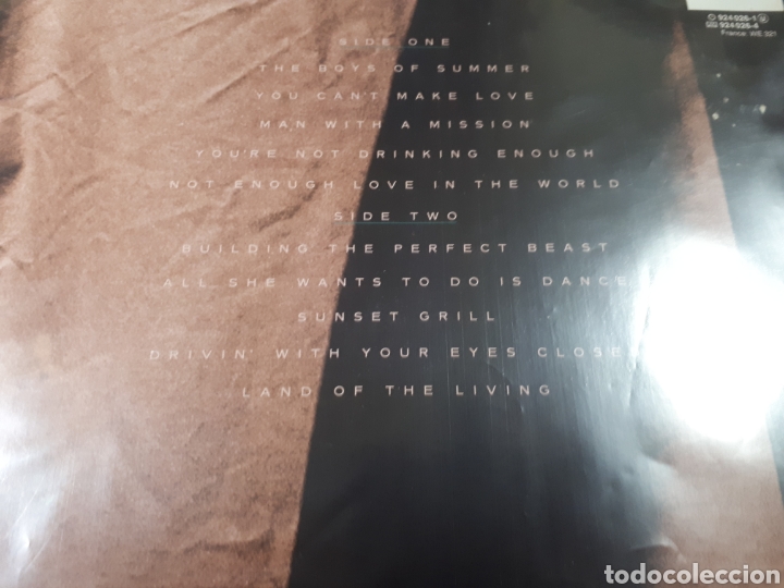 Discos de vinilo: DON HENLEY DE EAGLES BUILDINGTHE PERFECT BEAST - Foto 2