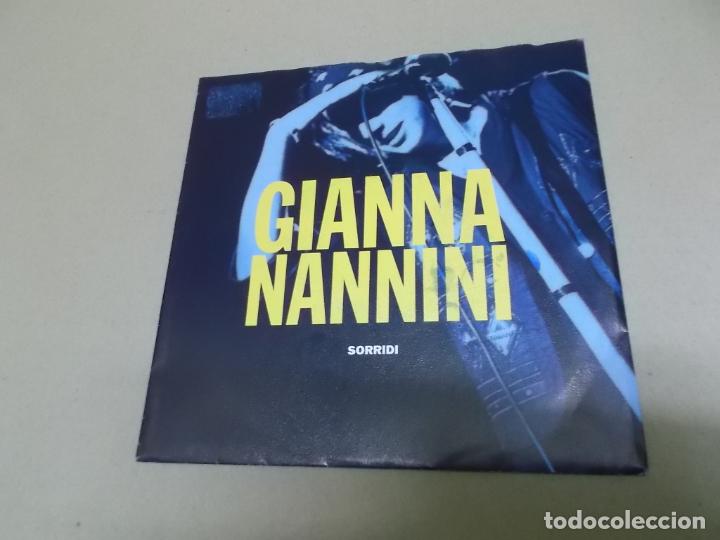 Discos de vinilo: GIANNA NANNINI (SINGLE) SORRIDI A&Ntilde;O &ndash; 1991 - Foto 1