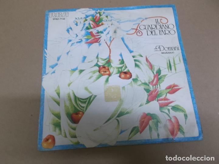 Disques de vinyle: IL GUARDIANO DEL FARO (SINGLE) DOMANI A&Ntilde;O &ndash; 1978