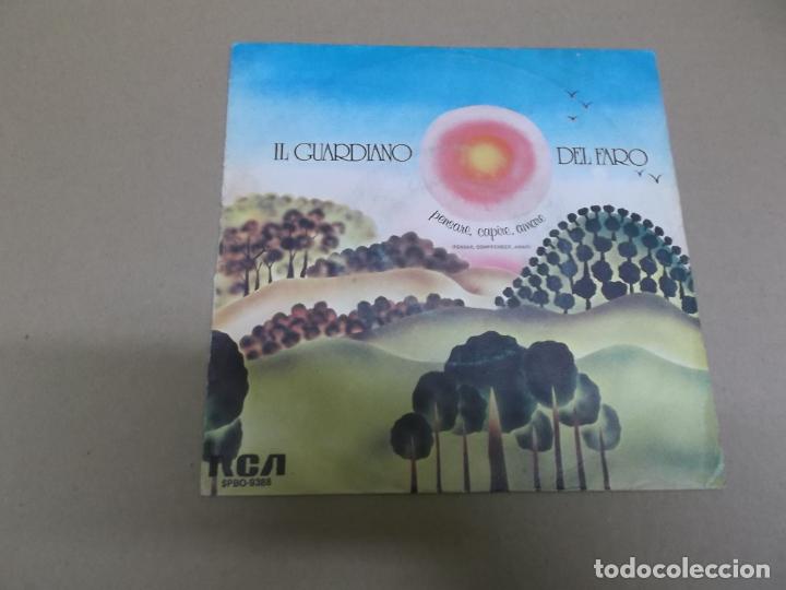 Disques de vinyle: IL GUARDIANO DEL FARO (SINGLE) PENSARE, CAPIRE, AMARE A&Ntilde;O &ndash; 1976
