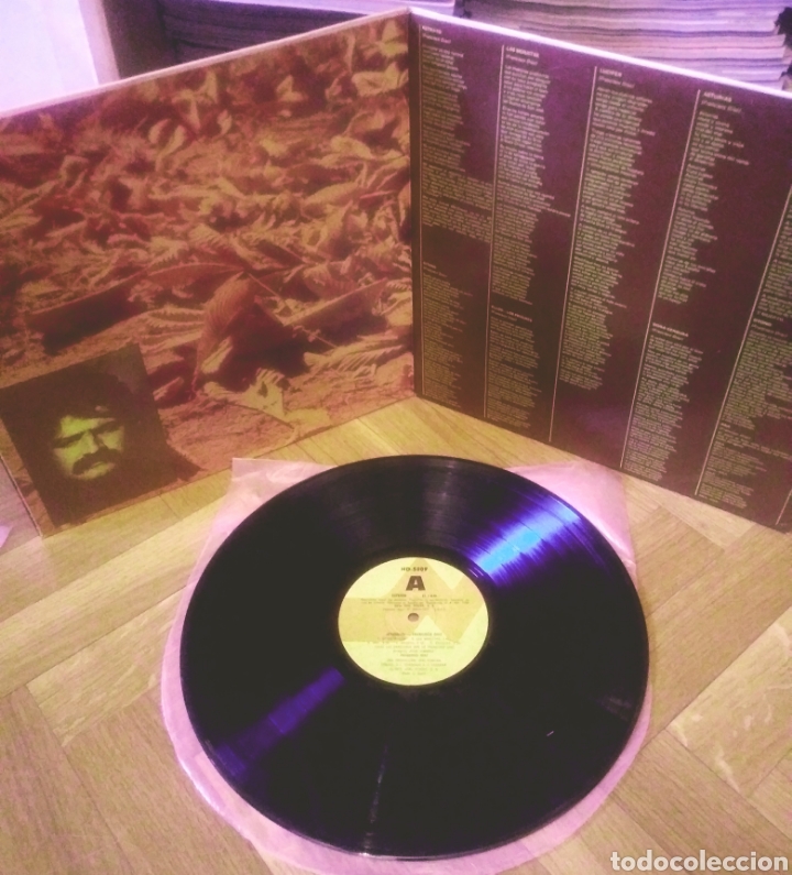 Discos de vinilo: FRANCISCO D&Iacute;AZ - P&Aacute;GINAS LP Nevada 1977 - Foto 2