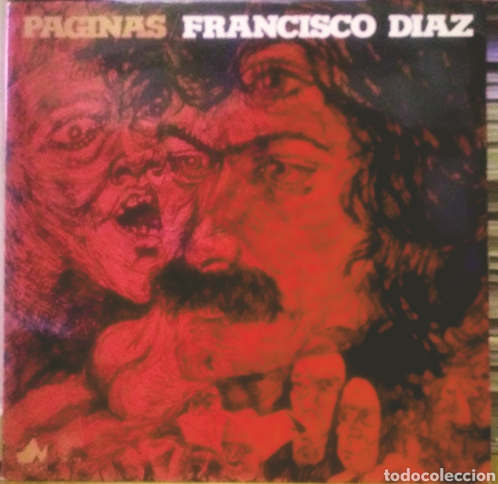 Discos de vinilo: FRANCISCO D&Iacute;AZ - P&Aacute;GINAS LP Nevada 1977 - Foto 1