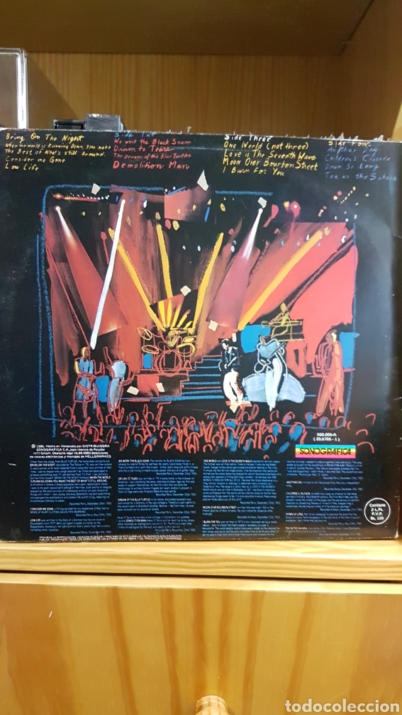 Discos de vinilo: STING bring on the night doble lp - Foto 2