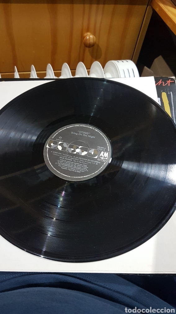 Discos de vinilo: STING bring on the night doble lp - Foto 4
