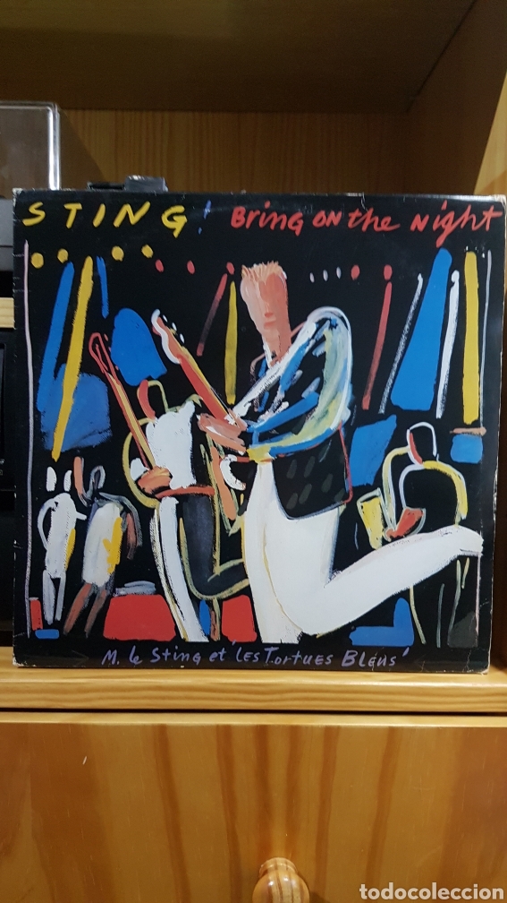 Discos de vinilo: STING bring on the night doble lp - Foto 1