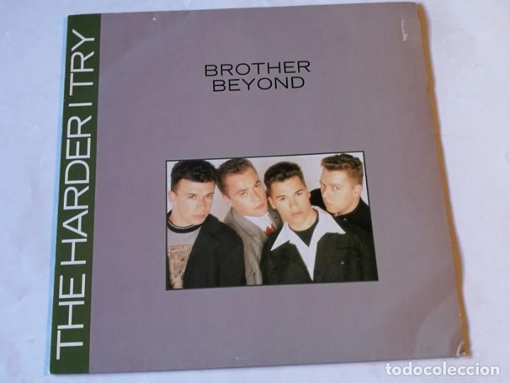 Discos de vinilo: Brother Beyond - The Harder I Try - 1988 - Foto 1