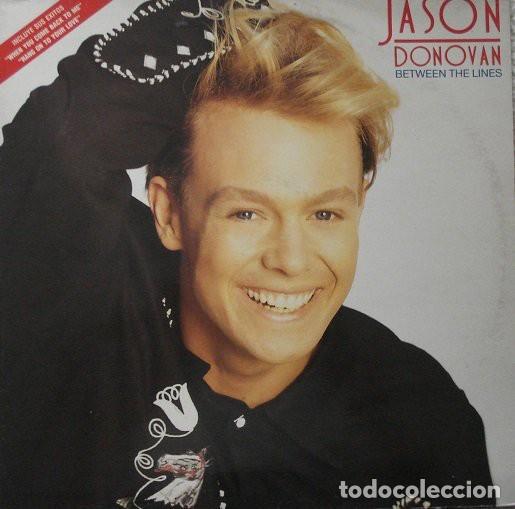 Discos de vinilo: Jason Donovan &lrm;&ndash; Between The Lines. LP EN VINILO. - Foto 1