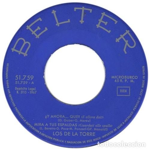 Discos de vinilo: Bisogna Saper Perdere - Los De La Torre - Foto 3
