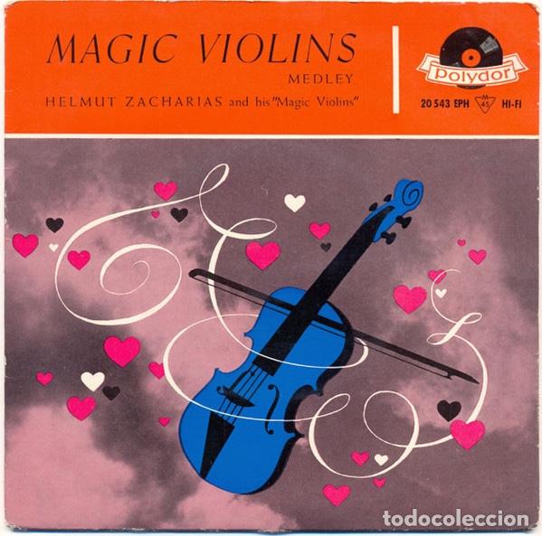 Discos de vinilo: Magic Violins - Helmut Zacharias - Foto 1