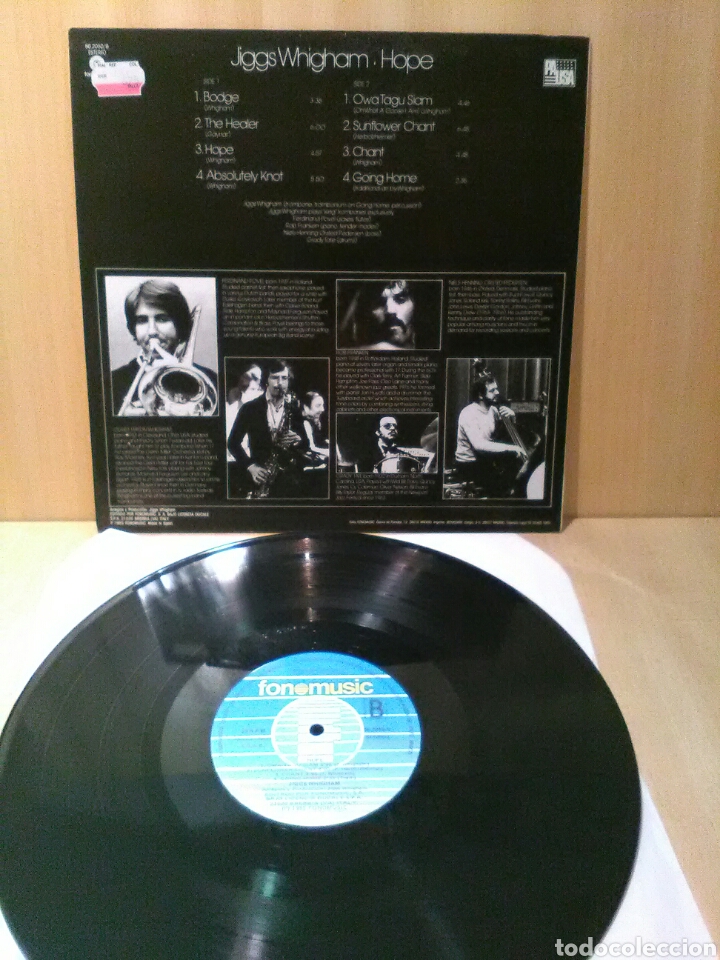 Discos de vinilo: Jiggs Whigham. Hope. - Foto 2