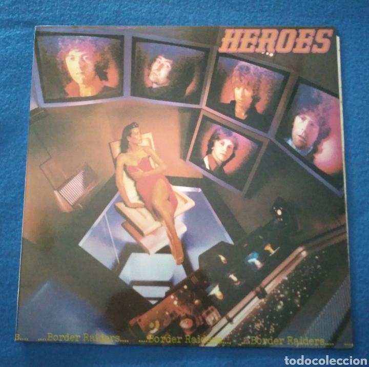 Discos de vinilo: H&eacute;roes - Border raiders - Foto 1