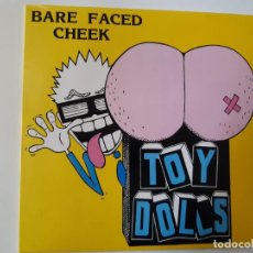 Discos de vinilo: TOY DOLLS- BARE FACED CHEEK - SPAIN LP 1987- VIINLO COMO NUEVO.. Lote 186327135