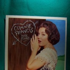 Discos de vinilo: CONNIE FRANCIS-LOVE SONGS-PRINTED IN ENGLAND-LP-1989.. Lote 186343293