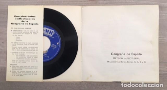 Discos de vinilo: GEOGRAF&Iacute;A DE ESPA&Ntilde;A - COMPLEMENTO AUDIOVISUAL - DOS DISCOS - Foto 2