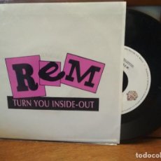 Discos de vinilo: REM TURN YOU INSIDE OUT SINGLE SPAIN 1989 PDELUXE. Lote 186353653