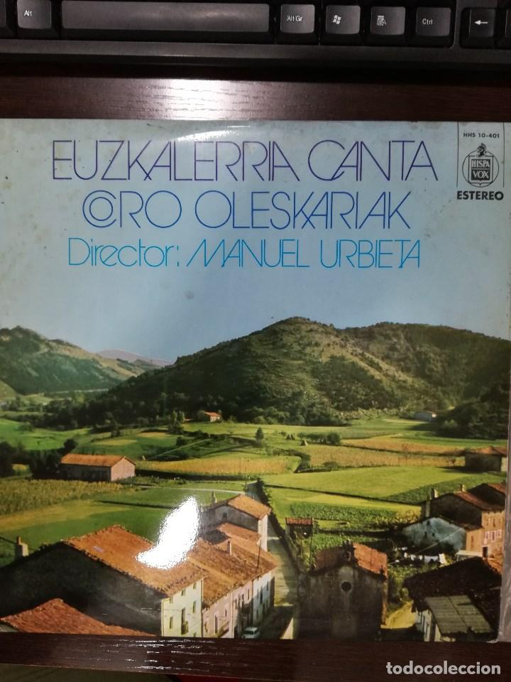 Discos de vinilo: CORO OLESKARIAK. Euskalerria canta - Foto 1