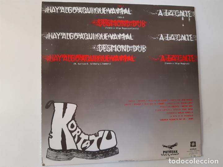 Discos de vinilo: KORTATU- A LA CALLE- EP 1986- VINILO COMO NUEVO. - Foto 2 - 186378651