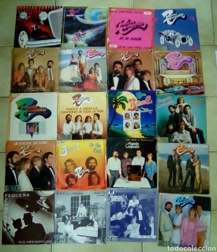 Discos de vinilo: LOTE DE 20 SINGLES DE LA PEQUE&Ntilde;A COMPA&Ntilde;&Iacute;A - Foto 1