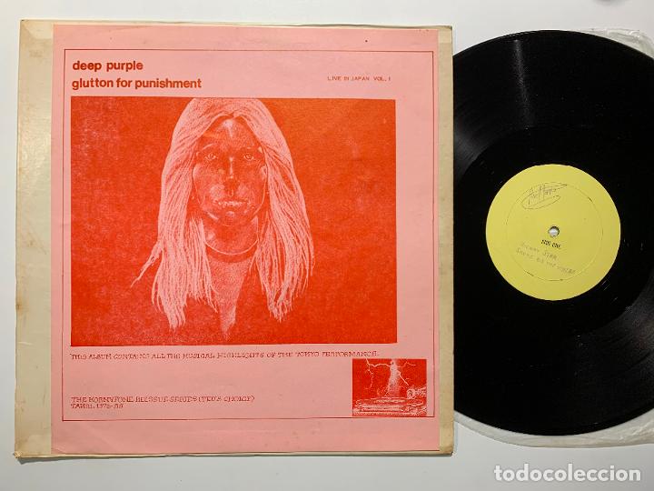 Discos de vinilo: disco lp vinilo Deep Purple &lrm;&ndash; Glutton For Punishment - Foto 1