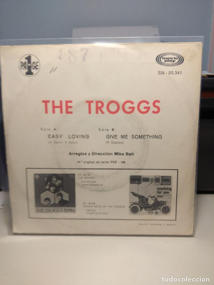 Discos de vinilo: SG THE TROGGS : EASY LOVING - Foto 2