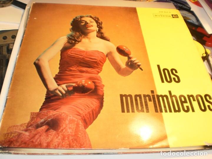 Disques de vinyle: lp los marimberos. rca v&iacute;ctor edici&oacute;n francesa (en estado normal, probado y bien)