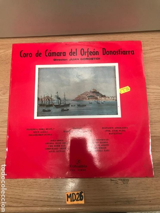 Discos de vinilo: Coro de c&aacute;mara del Orfe&oacute;n Donostiarra - Foto 1
